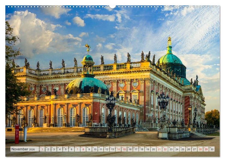 Produktbild: Potsdam Wundersch&ouml;ne Stadt (Wandkalender 2026 DIN A2 quer), CALVENDO Monatskalender