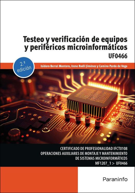 Produktbild: Testeo y Verificaci&oacute;n de Equipos y perif&eacute;ricos microinform&aacute;ticos