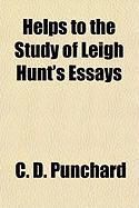 Produktbild: Helps to the Study of Leigh Hunt's Essays