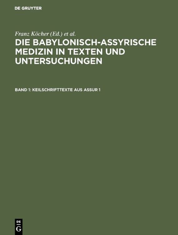 Produktbild: Keilschrifttexte aus Assur 1
