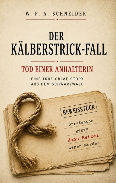 Produktbild: Der K&auml;lberstrick-Fall - Tod einer Anhalterin