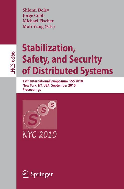 Produktbild: Stabilization, Safety, and Security of Distributed Systems