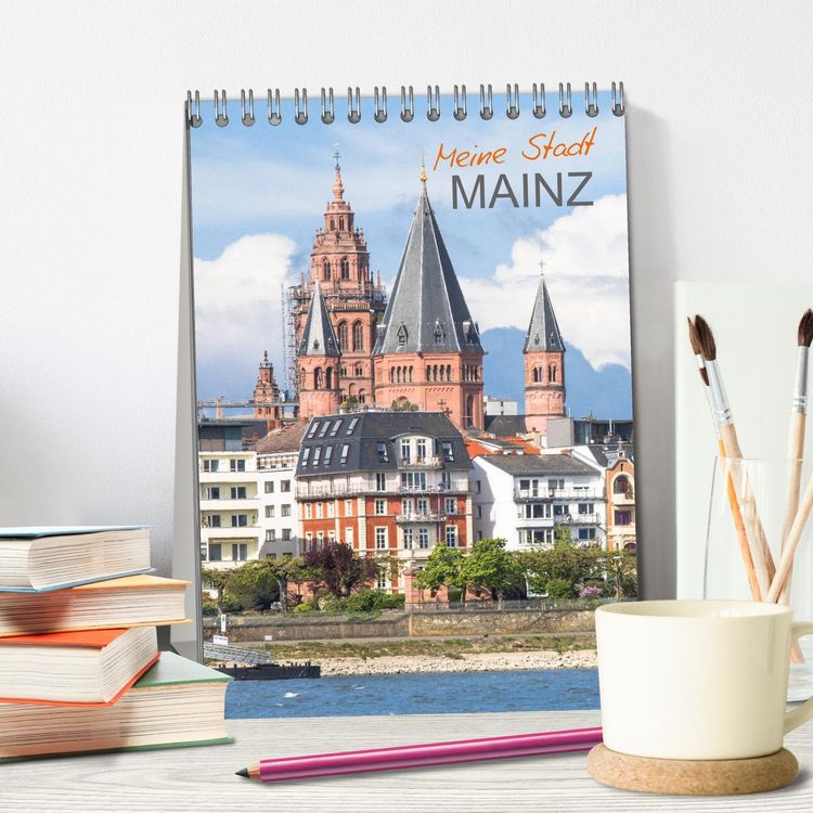 Produktbild: Meine Stadt Mainz (Tischkalender 2026 DIN A5 hoch), CALVENDO Monatskalender
