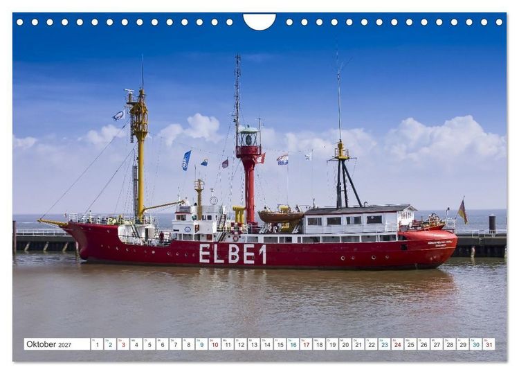 Produktbild: Das Alte Land und die Elbe. Auf dem Weg zur Flussm&uuml;ndung (Wandkalender 2027 DIN A4 quer), CALVENDO Monatskalender
