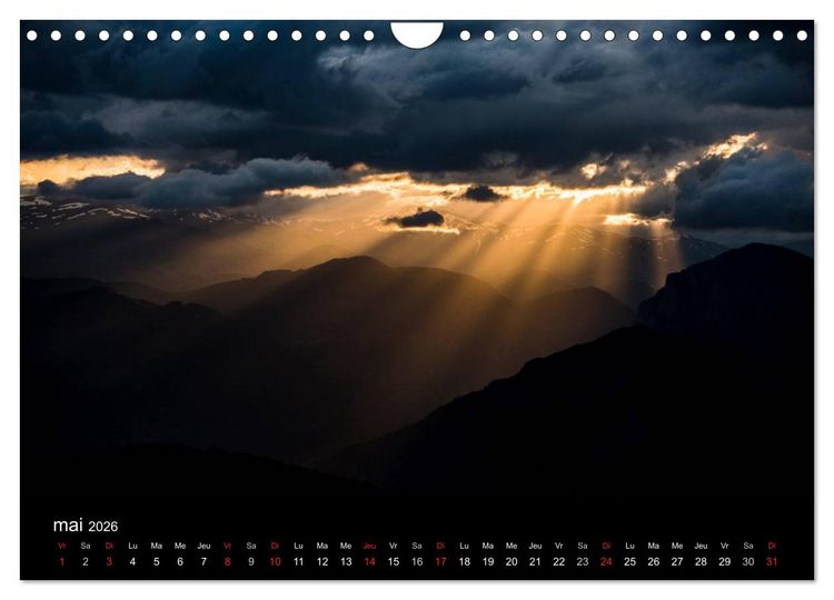 Produktbild: Ambiances Ari&egrave;ge Pyr&eacute;n&eacute;es (Calendrier mural 2026 DIN A4 vertical), CALVENDO calendrier mensuel