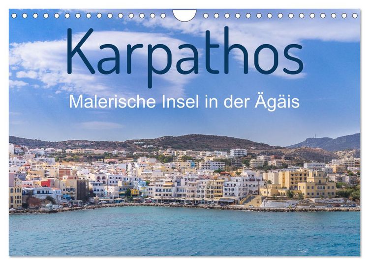 Produktbild: Karpathos - Malerische Insel in der &Auml;g&auml;is (Wandkalender 2026 DIN A4 quer), CALVENDO Monatskalender