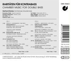 Produktbild: Gerhard Dzwiza: Chamber Musik for Double Bass