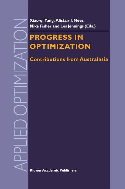 Produktbild: Progress in Optimization