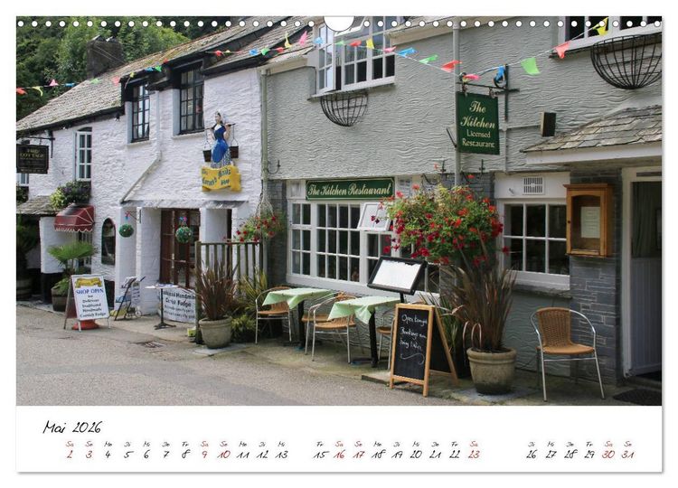Produktbild: Reizvolles S&uuml;dengland Devon und Cornwall (Wandkalender 2026 DIN A3 quer), CALVENDO Monatskalender