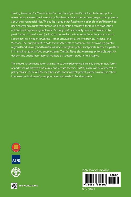 Produktbild: Trusting Trade and the Private Sector for Food Security in Southeast Asia