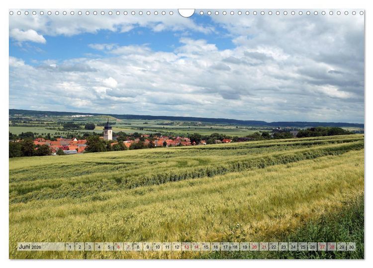 Produktbild: Wunderbares Th&uuml;ringen - Landschaften (Wandkalender 2026 DIN A3 quer), CALVENDO Monatskalender