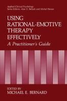 Produktbild: Using Rational-Emotive Therapy Effectively
