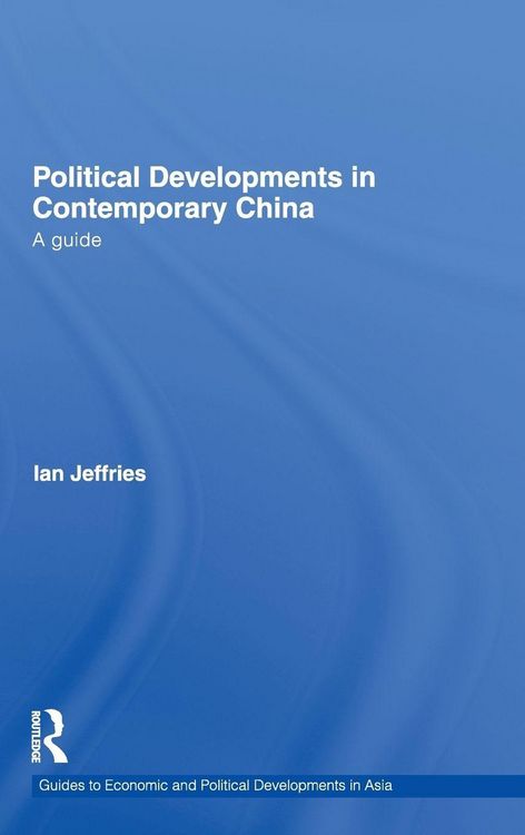 Produktbild: Political Developments in Contemporary China