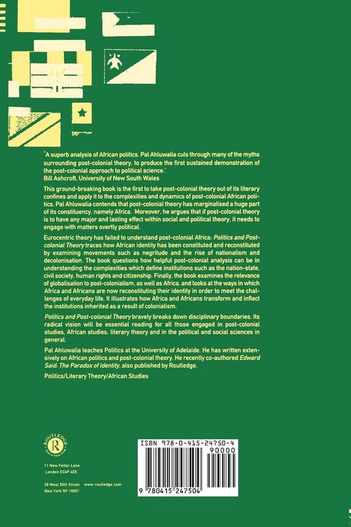 Produktbild: Politics and Post-Colonial Theory