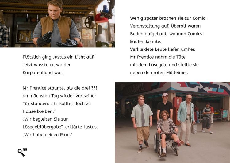 Die drei ??? Erstlese-Buch zum Film, 2. Klasse, und der Karpatenhund
