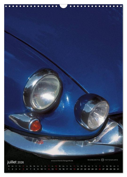 Produktbild: La D&eacute;esse de Citro&euml;n (Calendrier mural 2026 DIN A3 horizontal), CALVENDO calendrier mensuel