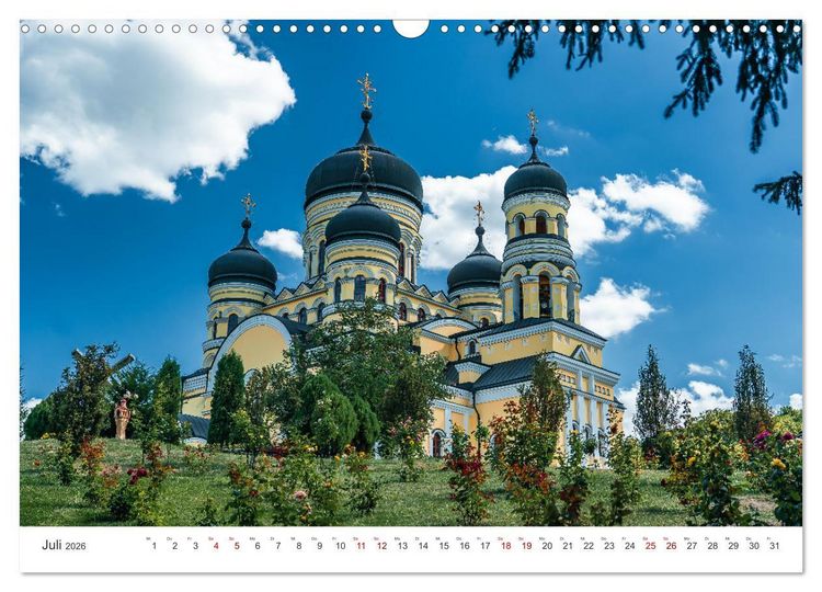 Produktbild: Republik Moldawien - Das s&uuml;dosteurop&auml;ische Kleinod (Wandkalender 2026 DIN A3 quer), CALVENDO Monatskalender