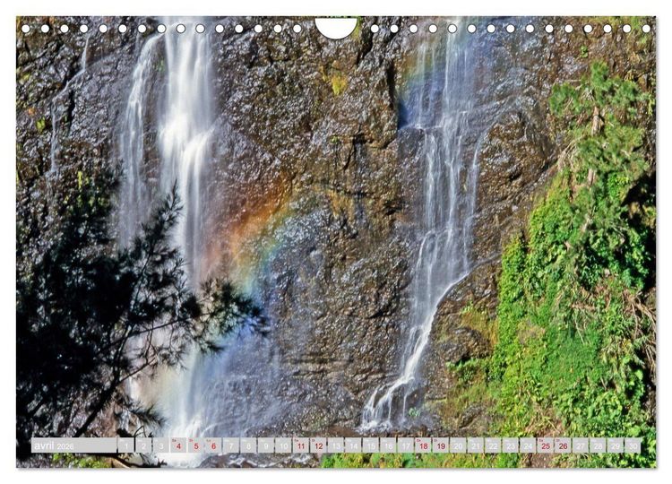 Produktbild: La R&eacute;union, Au centre du volcan (Calendrier mural 2026 DIN A4 vertical), CALVENDO calendrier mensuel