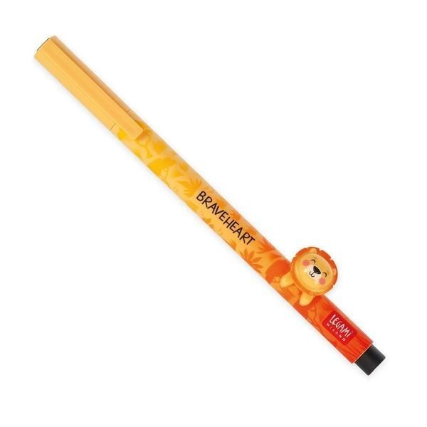 Produktbild: Legami Gelstift mit Tierdeko - Lovely Friends - Löwe
