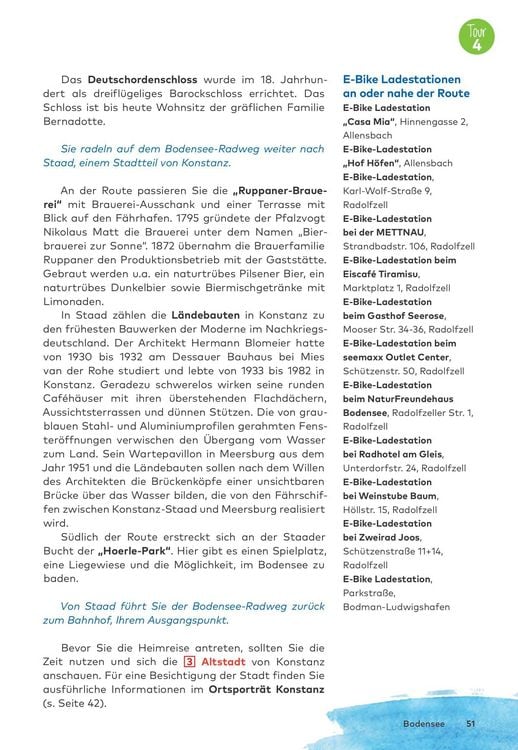 Produktbild: BVA Die 25 sch&ouml;nsten E-Bike Touren am Bodensee