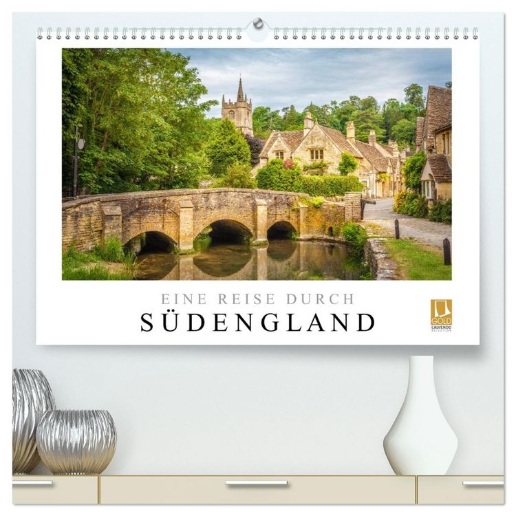 Produktbild: Eine Reise durch S&uuml;dengland (hochwertiger Premium Wandkalender 2026 DIN A2 quer), Kunstdruck in Hochglanz