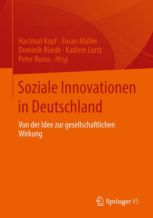 Produktbild: Soziale Innovationen in Deutschland