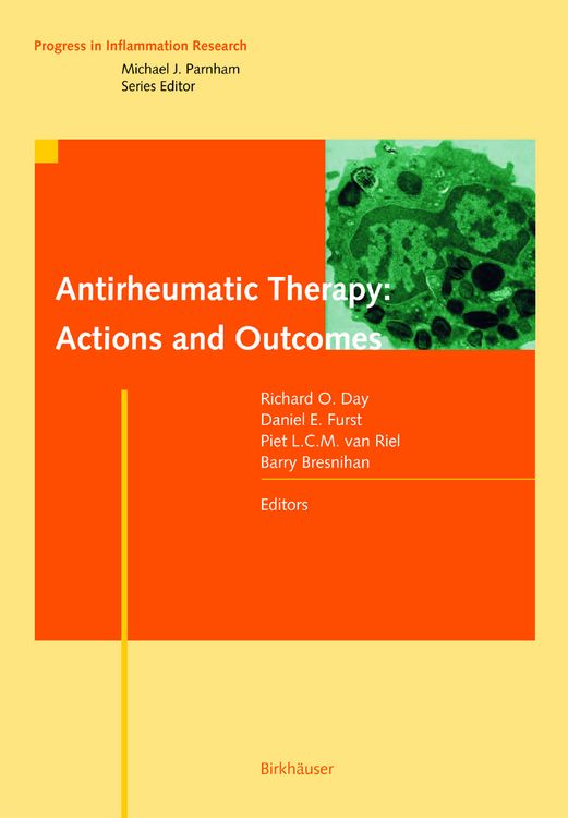 Produktbild: Antirheumatic Therapy: Actions and Outcomes