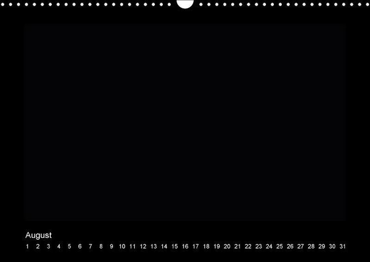 Produktbild: K. A., K: Geburtstags - Bastelkalender - Schwarz (Wandkalen