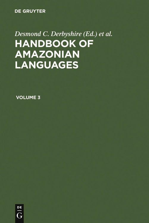 Produktbild: Handbook Amazonian Languages