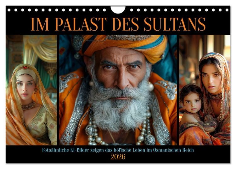 Produktbild: Im Palast des Sultans (Wandkalender 2026 DIN A4 quer), CALVENDO Monatskalender