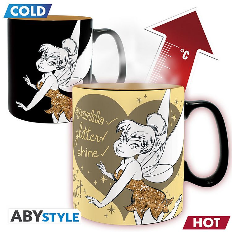 Produktbild: DISNEY - Mug Heat Change - 460 ml - Tinkerbell Sparkle - box