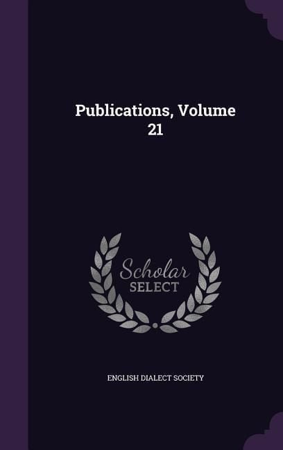 Produktbild: Publications, Volume 21