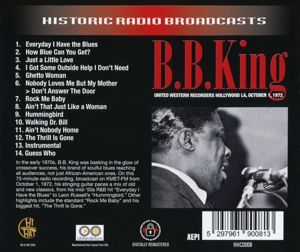 Produktbild: King, B: United Western Recorders Hollywood,Oct.1972