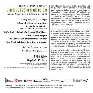 Produktbild: Rapha&iquest;l Pichon, P: Brahms: Ein deutsches Requiem