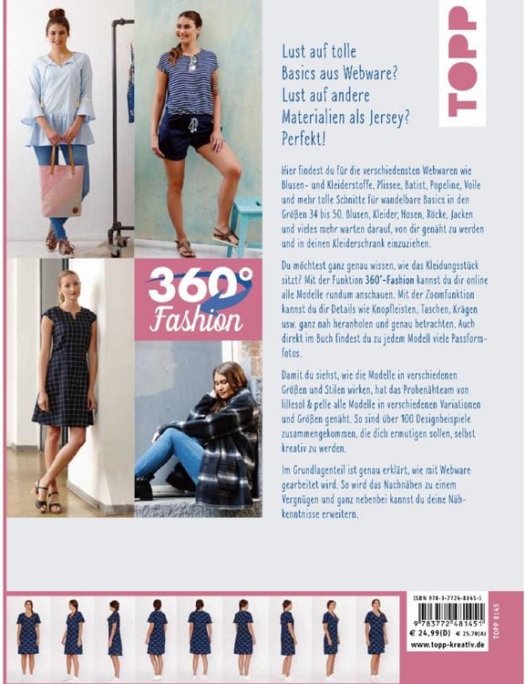 Produktbild: 360&deg; Fashion Basics aus Webware n&auml;hen