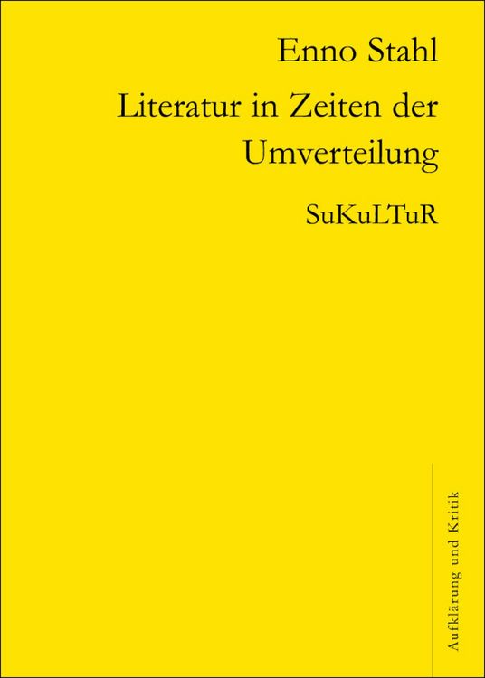 Produktbild: Literatur in Zeiten der Umverteilung