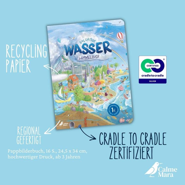 Produktbild: Das gro&szlig;e Wasser-Wimmelbuch