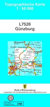 Produktbild: G&uuml;nzburg 1 : 50 000