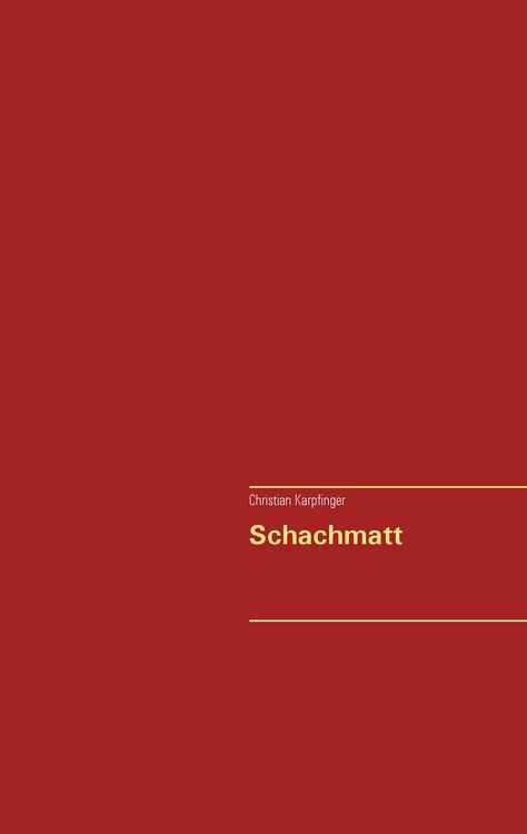 Produktbild: Schachmatt