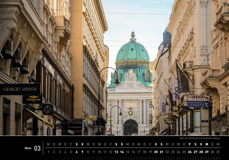 Produktbild: Wien Premiumkalender 2027