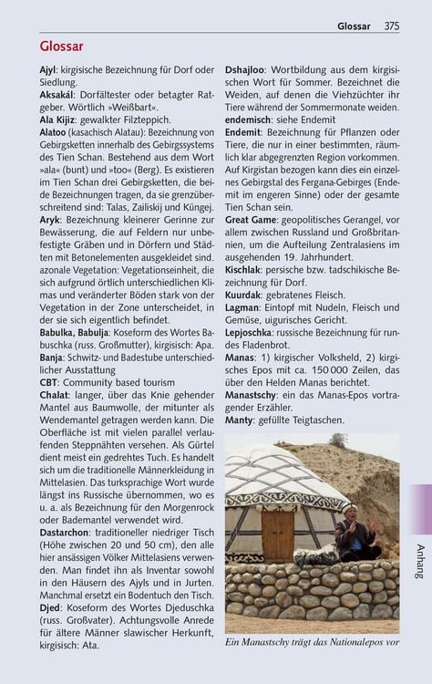 Produktbild: TRESCHER Reiseführer Kirgistan