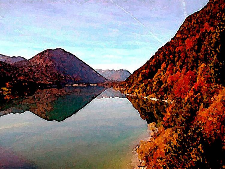 Produktbild: CALVENDO Puzzle Sylvensteinstausee im Isarwinkel | 1000 Teile Lege-Gr&ouml;&szlig;e 64x48cm Foto-Puzzle f&uuml;r gl&uuml;ckliche Stunden