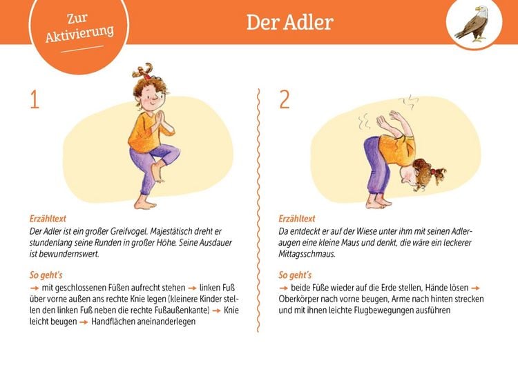 Produktbild: 30 Kinderyoga-Bildkarten zur Aktivierung und Entspannung