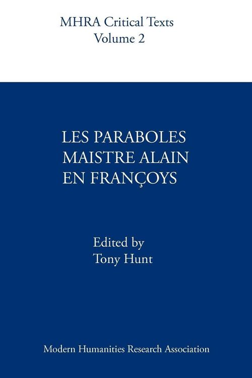 Produktbild: Les Paraboles Maistre Alain En Franoys