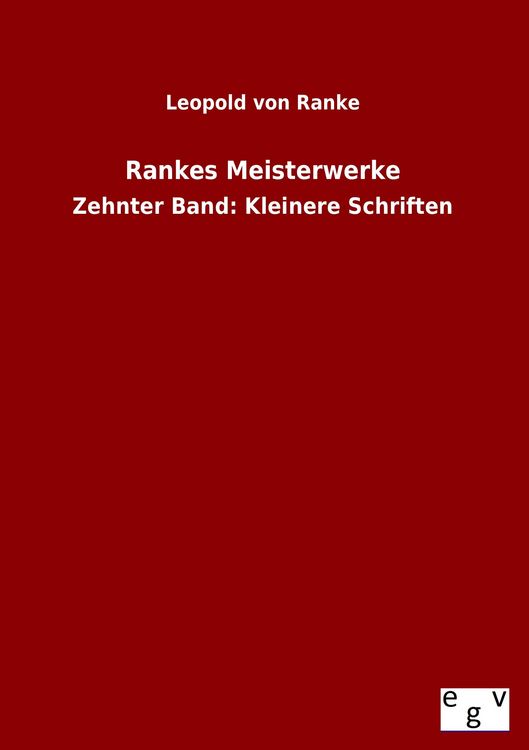 Produktbild: Rankes Meisterwerke