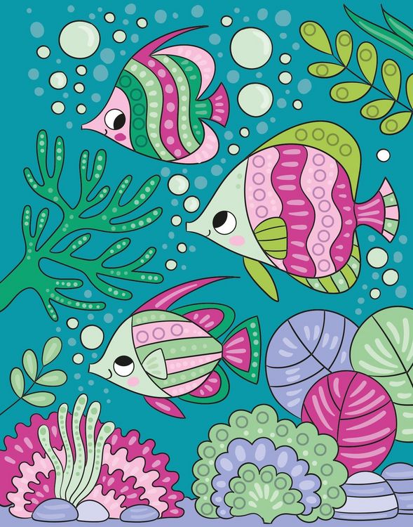 Produktbild: Mein Diamant-Stickerheft &ndash; Unter Wasser