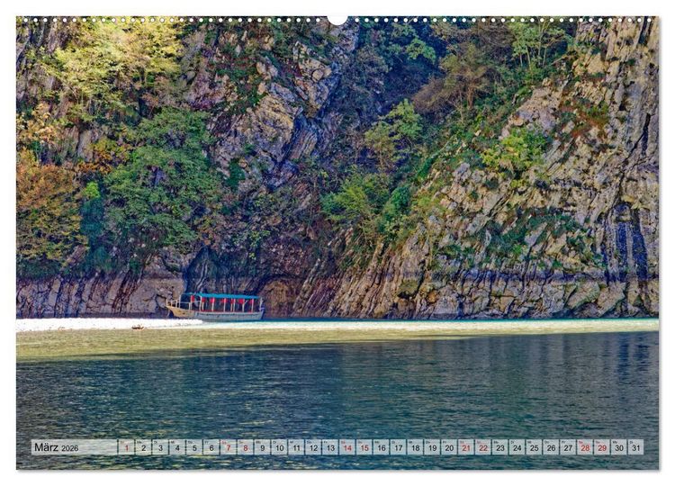 Produktbild: Albanien - Die unbekannte Sch&ouml;nheit (Wandkalender 2026 DIN A2 quer), CALVENDO Monatskalender