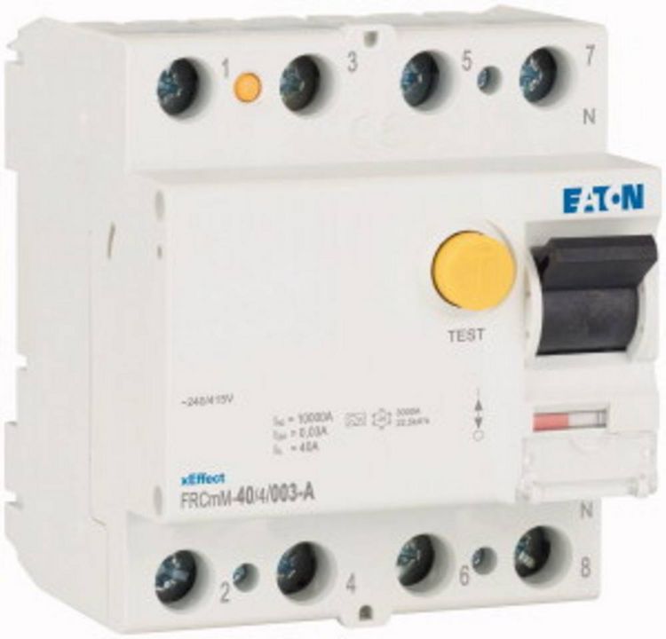 Produktbild: Eaton Y7-170333 FRCMM-40/4/003-A FI-Schutzschalter 3phasig A 40A 0.03A
