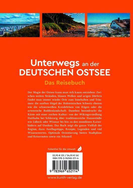 Produktbild: KUNTH Unterwegs an der deutschen Ostsee