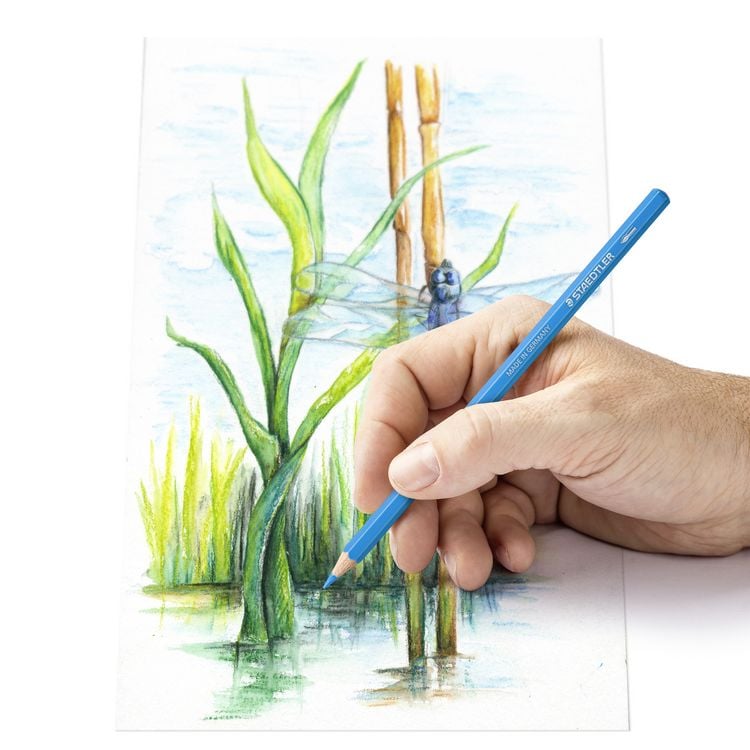 Produktbild: STAEDTLER Aquarellstifte 146 10C wasservermalbar, 24er Set